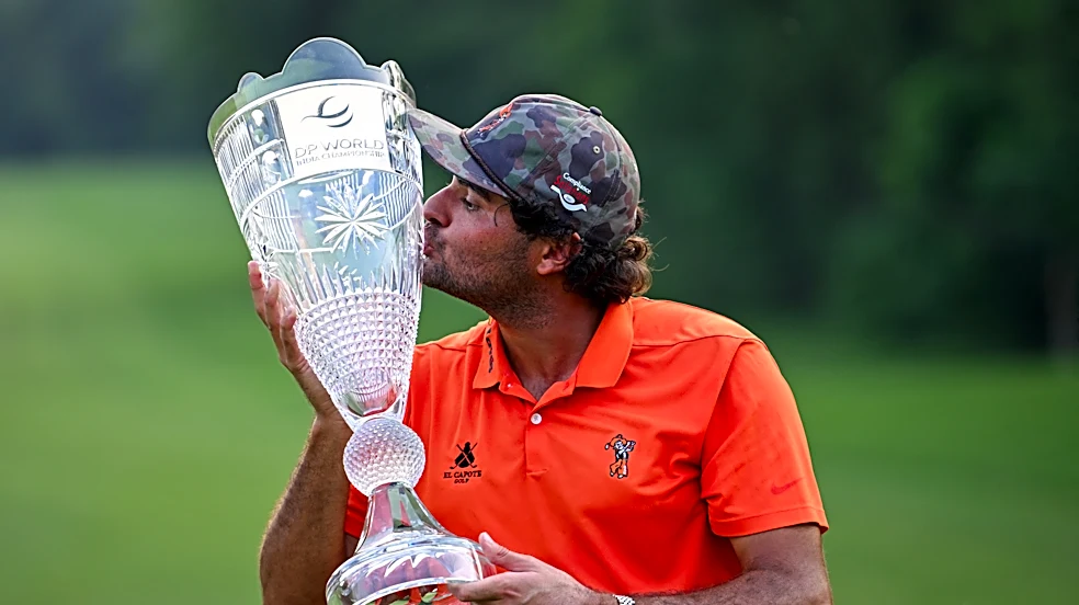 Eugenio Chacarra wins India Championship, grabs lead in Race to Dubai