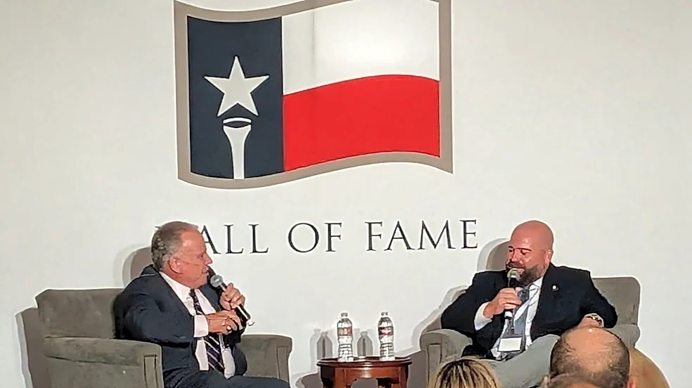 Colt Knost tells hilarious Jim Nantz story at Texas Golf Hall of Fame induction