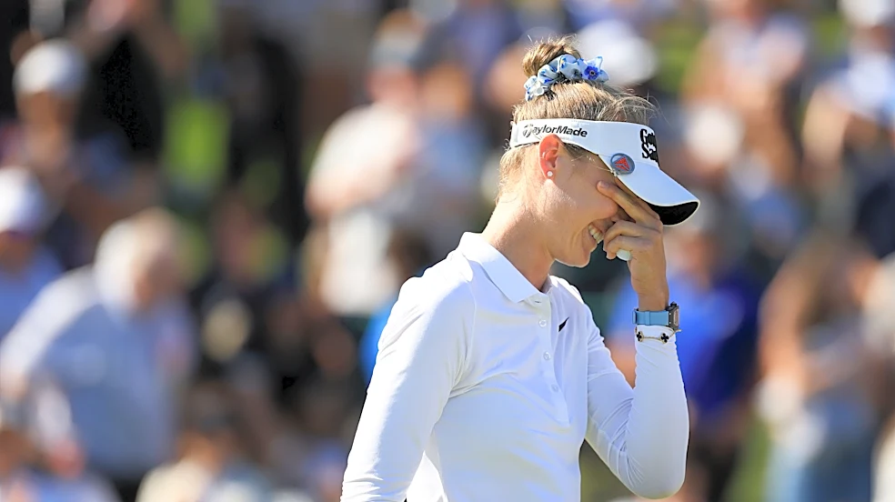 Nelly Korda could wrap up LPGA Player of the Year while sitting at home