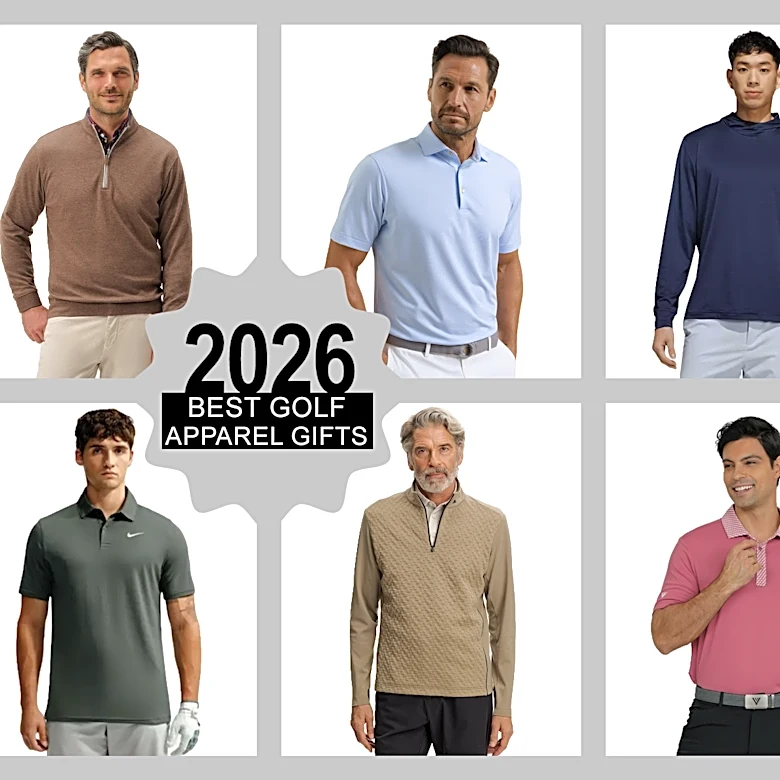 Best golf apparel gifts 2026: Shop polos, Q-zips, hoodies, vests and more