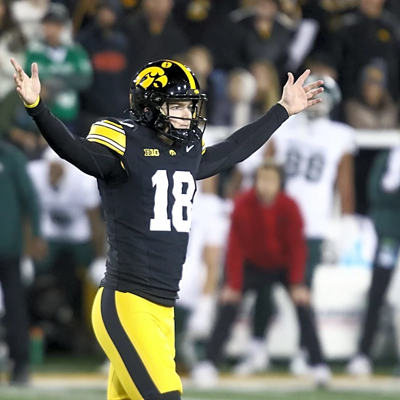 Former Iowa football star Drew Stevens wins Commanders' starting job