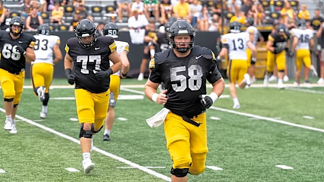 Iowa football OL Kade Pieper named to AP Preseason All-American team