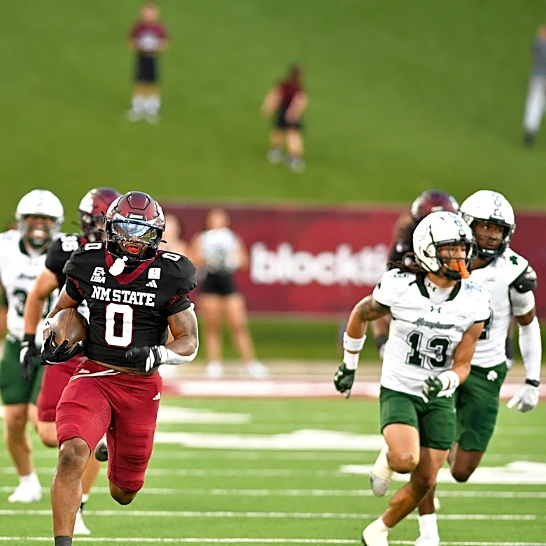 Former Iowa football RB TJ Washington Jr. flashes in NM State debut