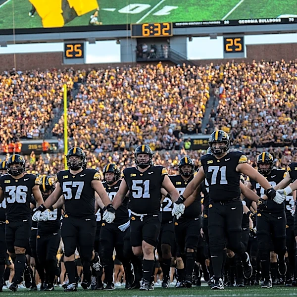 Iowa football rises in latest AP Top 25 rankings
