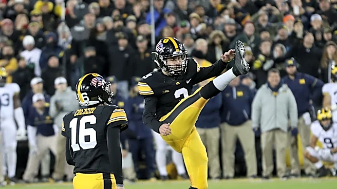 Iowa football at Michigan kickoff time, TV channel announced
