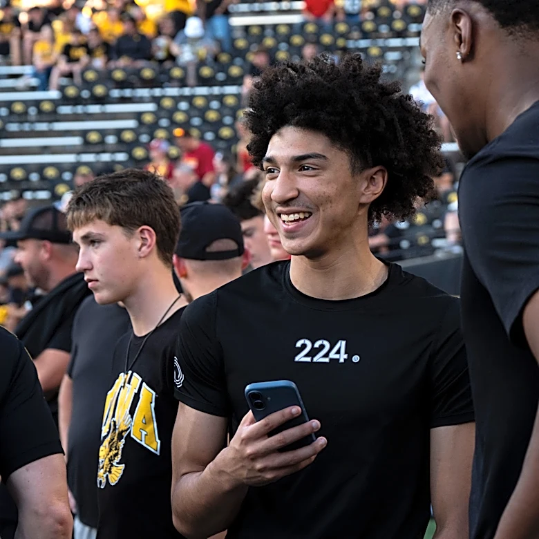 5-star Iowa basketball recruit Cayden Daughtry shares official visit photos