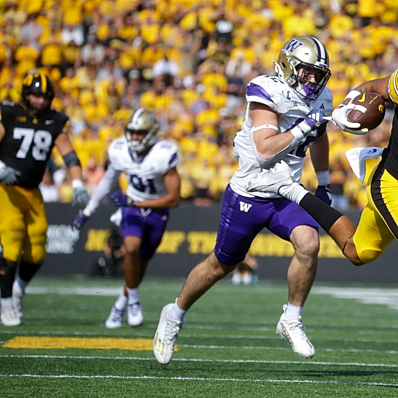 Big Ten announces Iowa football vs. Washington kickoff time