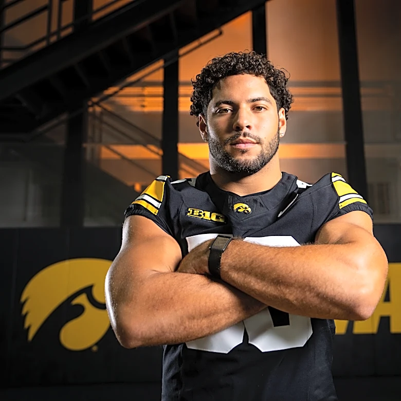 Iowa football captain keeps things in perspective after Ohio State loss