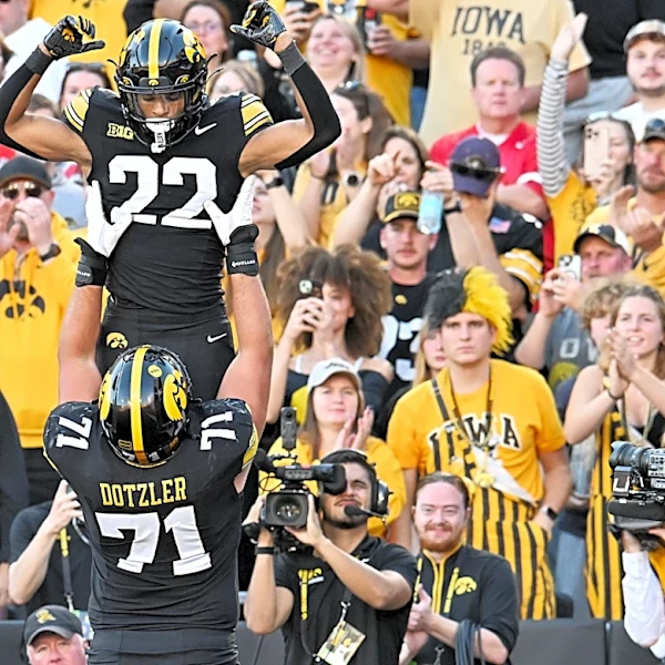 Where is Iowa football in CBS Sports 138 rankings entering Week 6?