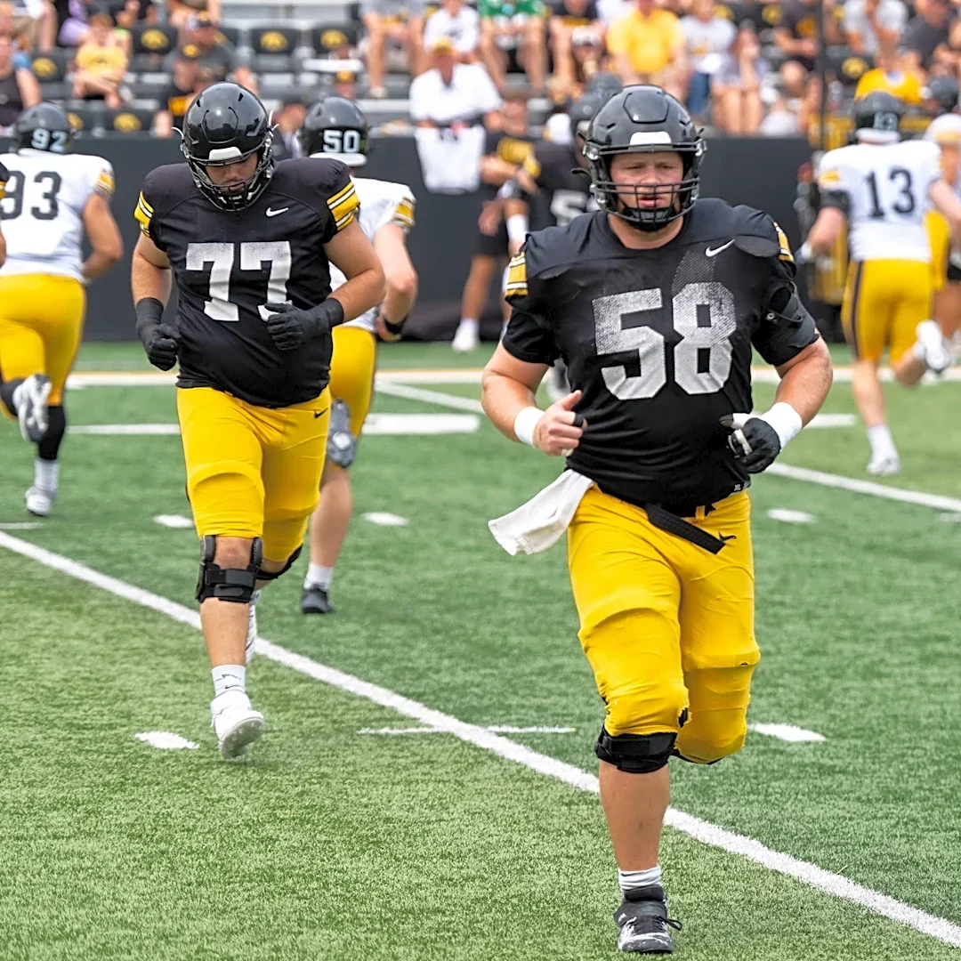Iowa football's Kade Pieper earns AP Midseason All-American nod