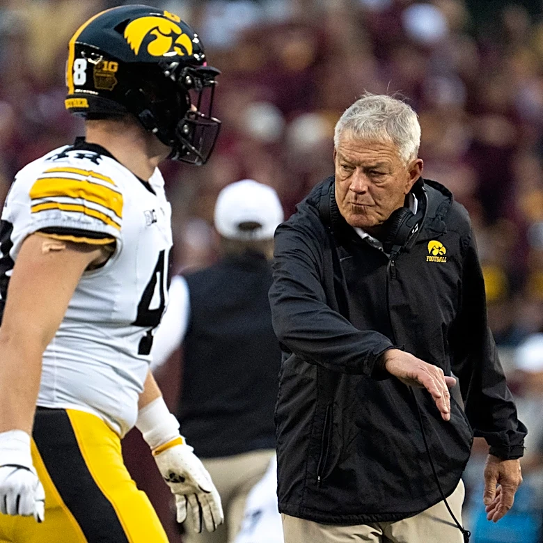 Iowa football plummets in updated US LBM Coaches Poll rankings