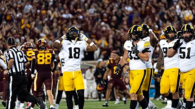 Iowa football falls out of latest AP Top 25 poll rankings