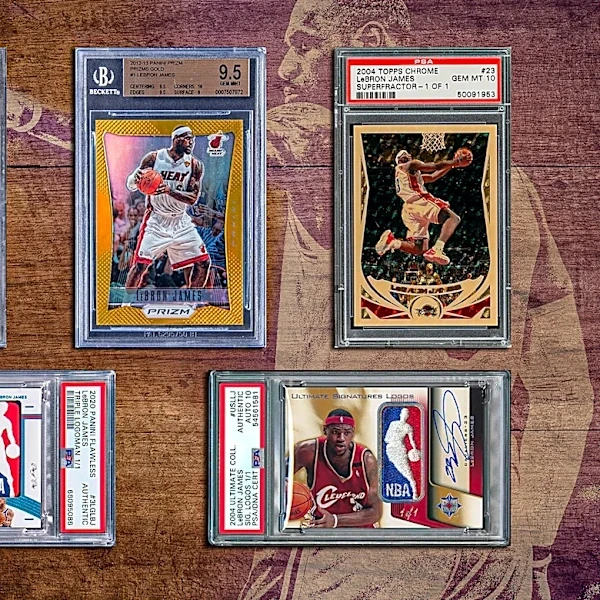 The most expensive LeBron James NBA trading card sales ever