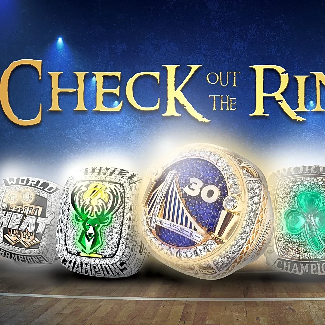 Check out NBA championship rings through the years