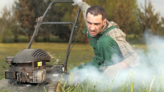 What Does It Mean When Blue Smoke Is Coming Out Of Your Lawn Mower?