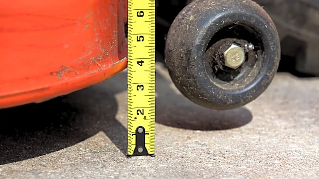 Should Lawn Mower Deck Wheels Touch The Ground?