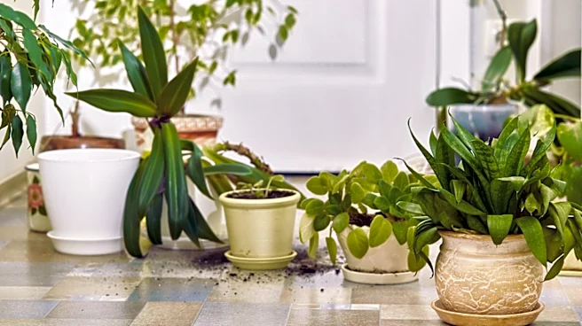 Woman Uses An Old Bakers Rack To Create A Functional Plant Shelf On A Budget
