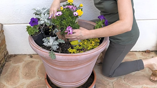 Fill Large Planters With A Scrap You Can Get For Free From Your Yard