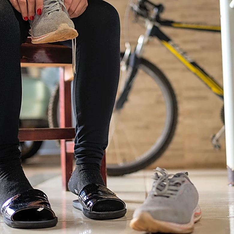 Create Epic Garage Shoe Storage With A Clever IKEA Hack