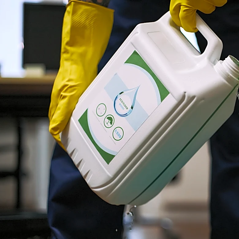 No More Wet Countertops: DIY A Dish Drying Solution With An Empty Detergent Container