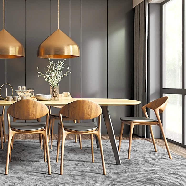 Is A Rug An Absolute Must In A Dining Room? Here's What The Designers Say