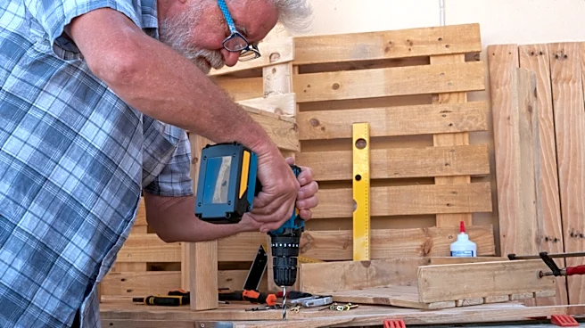 DIY Scrap Wood Pallets Into An Affordable Storage Solution For Your Lawn Mower