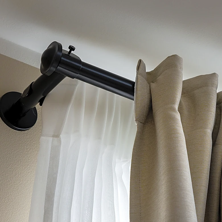 How To Hide This Curtain Eyesore With A Brilliant IKEA Hack
