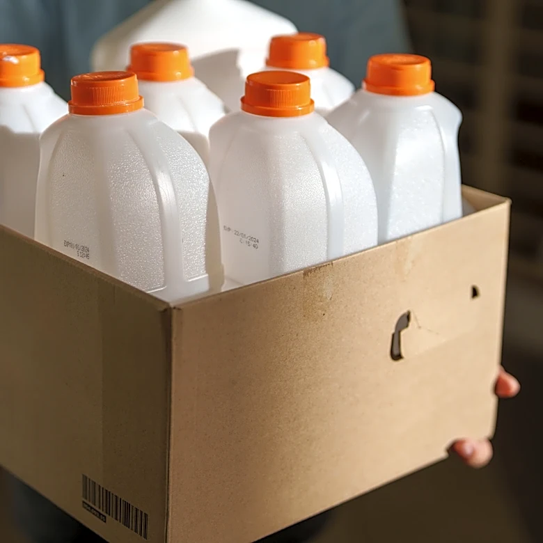 Use An Old Milk Jug To Create A Desk Staple With A Cheap & Easy DIY