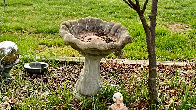 Upcycle An Old Bird Bath Base Into An Adorable Water Feature