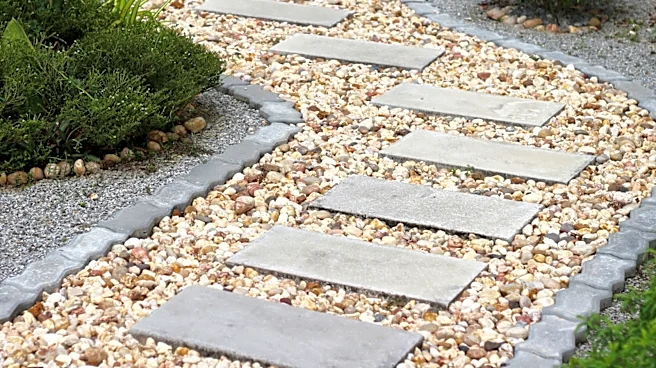 Use An Old Pebble Collection To DIY Budget-Friendly Pavers In The Garden