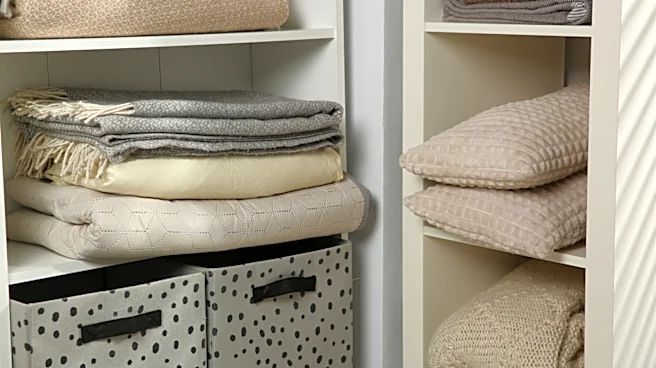 Ditch Overstuffed Shelves & Bins: A Better Way To Store Blankets Out Of Sight