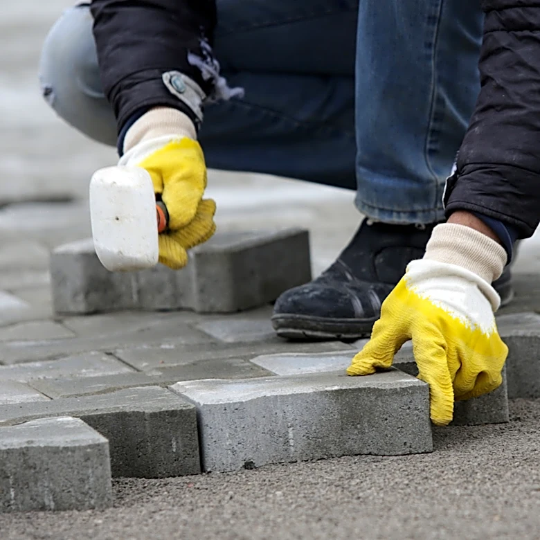 Use Leftover Cardboard To Create Budget-Friendly Pavers With This DIY