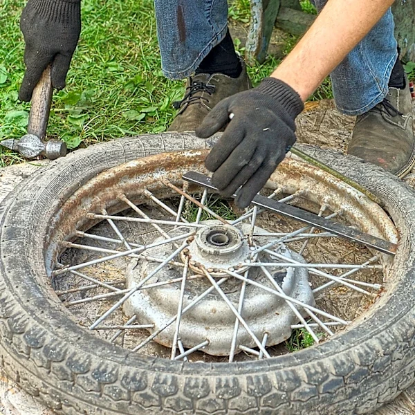 AI Slop Suggests Using An Old Tire To Create Budget-Friendly Pavers — And We're Here For It