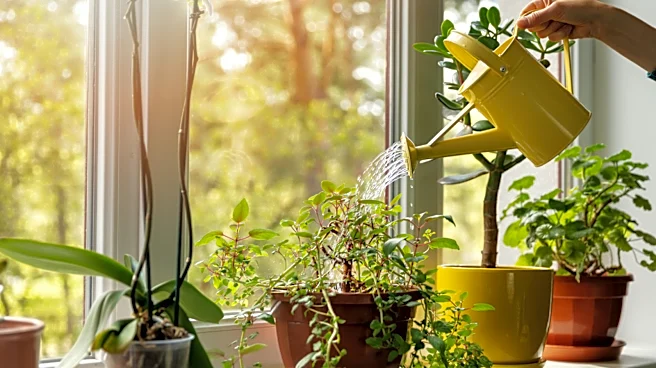 If This Happens When You Water Your Plants It May Be Time To Replace The Soil