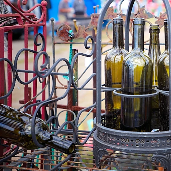 Upcycle An Old Wine Rack Into A Clever Tabletop Planter With This DIY