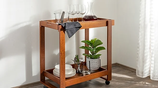Everyone Owned One In The 60s –– Upcycle A Vintage Bar Cart To Give It A Modern Look
