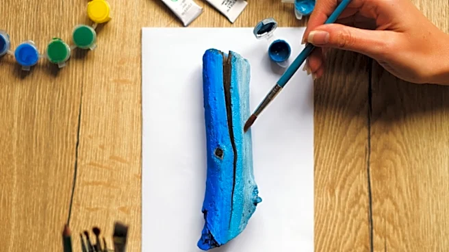 Transform A Log Into Stylish, Coastal-Inspired Garden Decor