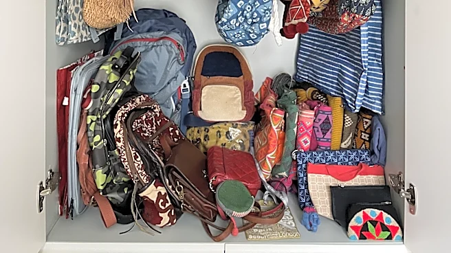 The Smart IKEA Solution To Keep Purse Clutter Organized And Out Of The Way