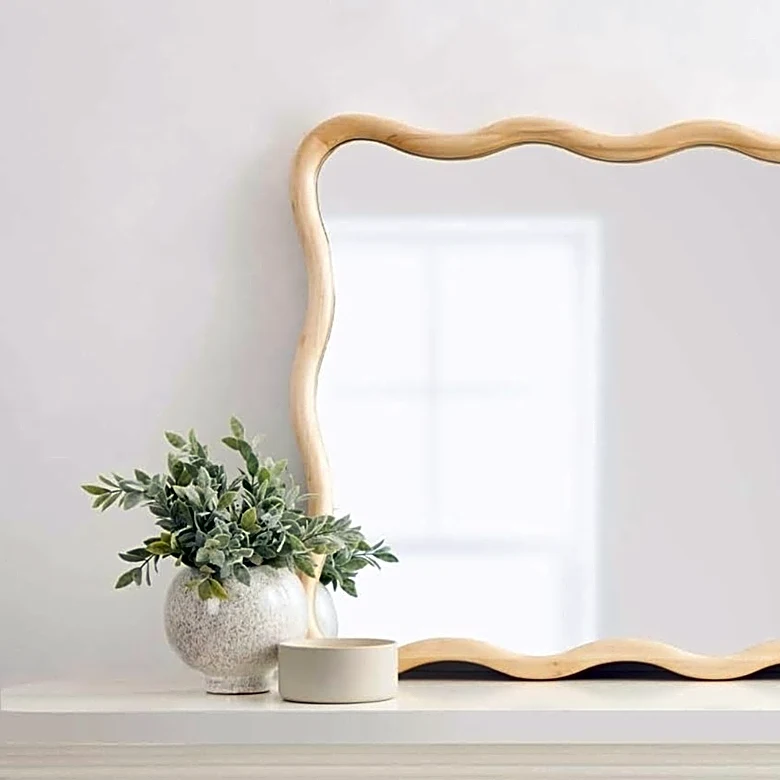 FOMO NOMO: Forget Anthropologie — The Amazon Find That Delivers The Viral Wavy Mirror Look For 50% Less