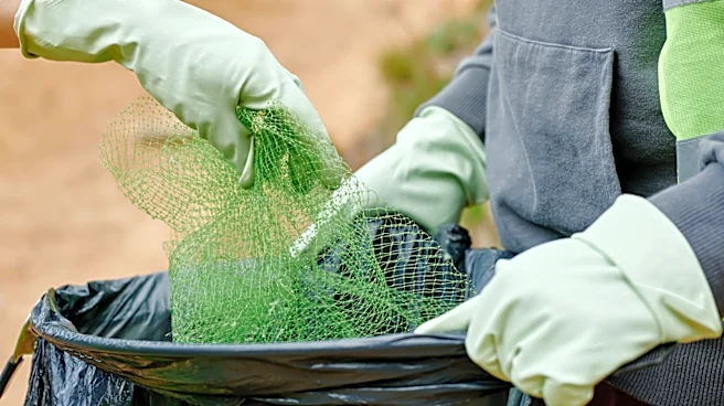 Don't Toss Mesh Produce Bags — Use Them As Garden Support With A DIY Solution