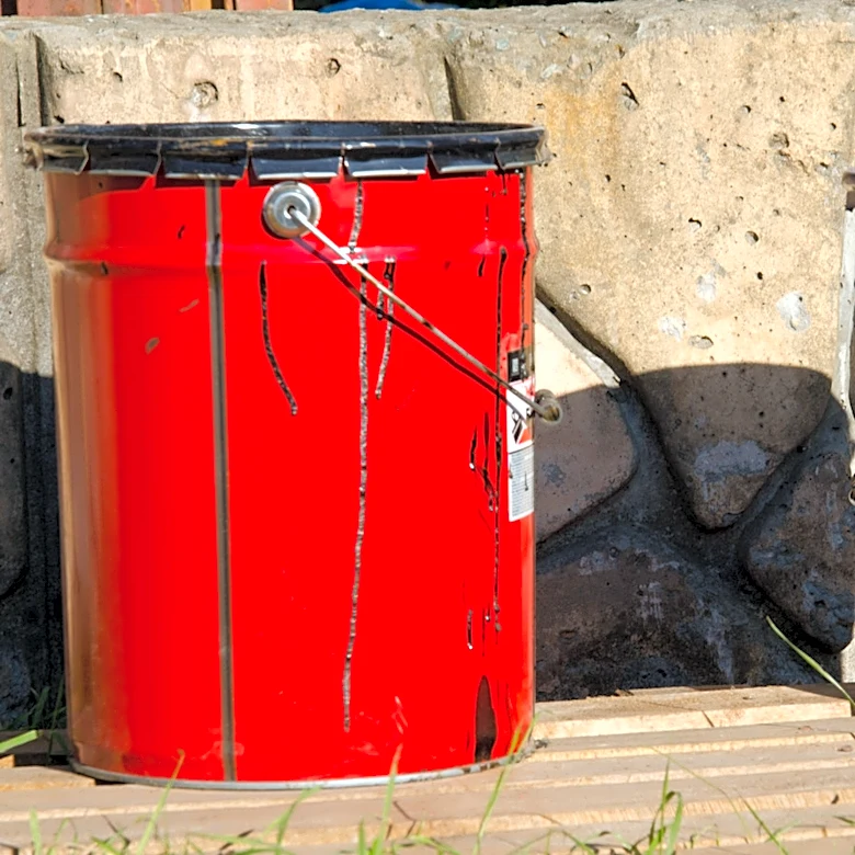 Turn Old Paint Buckets Into A Functional Raised Planter For Your Yard