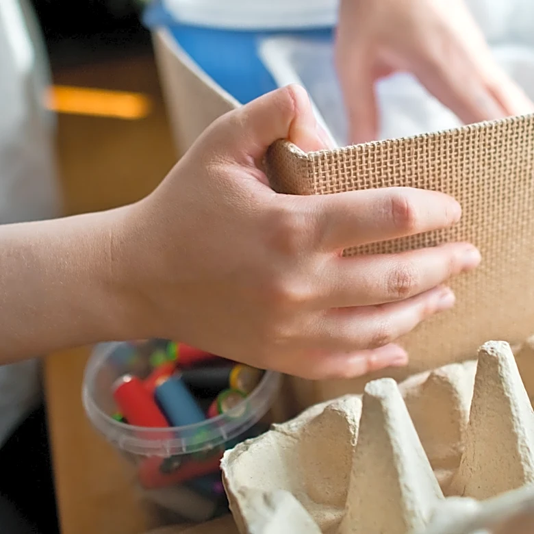 Skip Bins: Put Egg Cartons On Your Storage Cart For Smart Organization