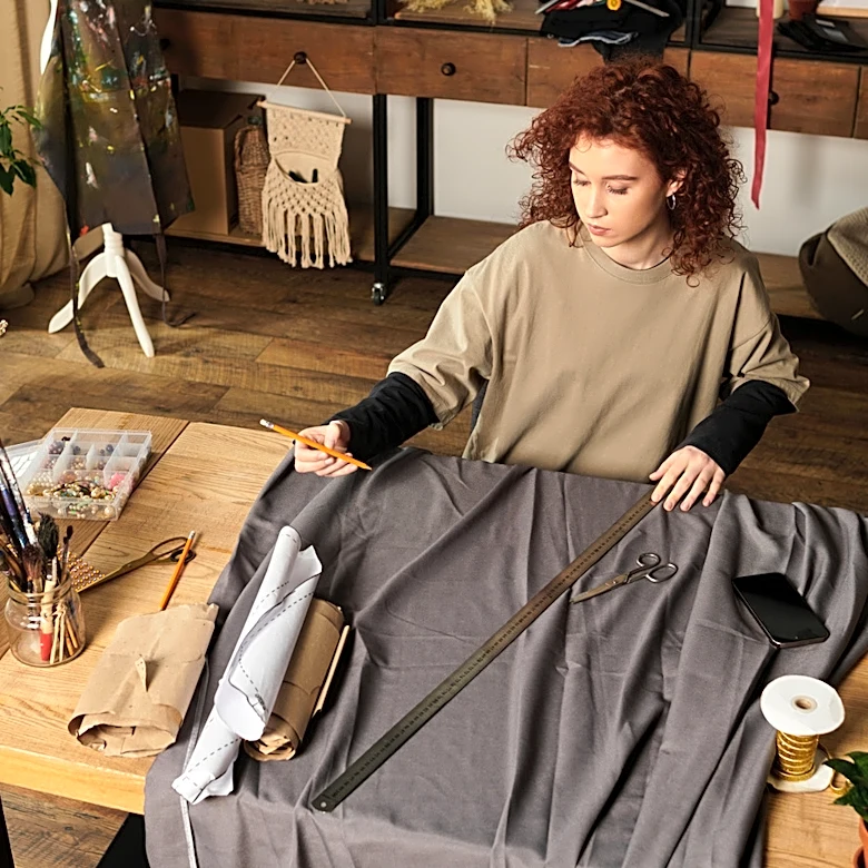 Use Fabric To Create Stylish, West Elm-Inspired Countertop Decor With This DIY
