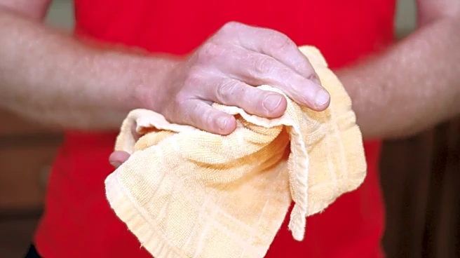 Upcycle An Old Pot Lid Into A Simple Towel Storage Solution