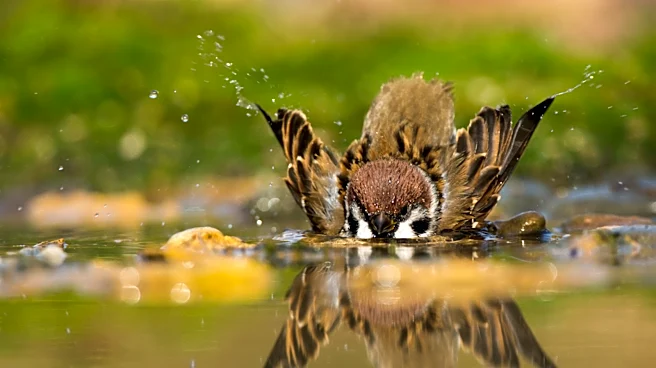 Turn An Old Tray Into An Upcycled Bird Bath In Under 60 Seconds