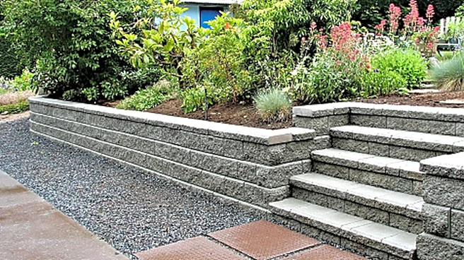 Not Stone, Not Concrete: The Cheaper Material To Use For A Functional Retaining Wall
