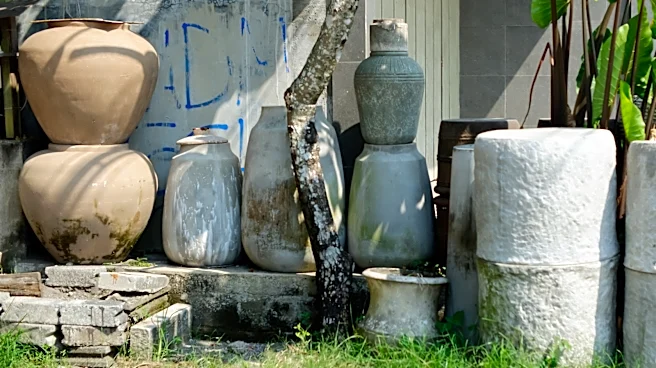 Forget Seashells: This Material Gives A Cement Planter DIY The Same Beachy Charm