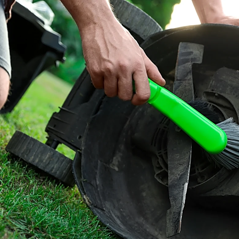 Amazon Has A Tool To Keep Your Lawn Mower Clean And Grass-Free