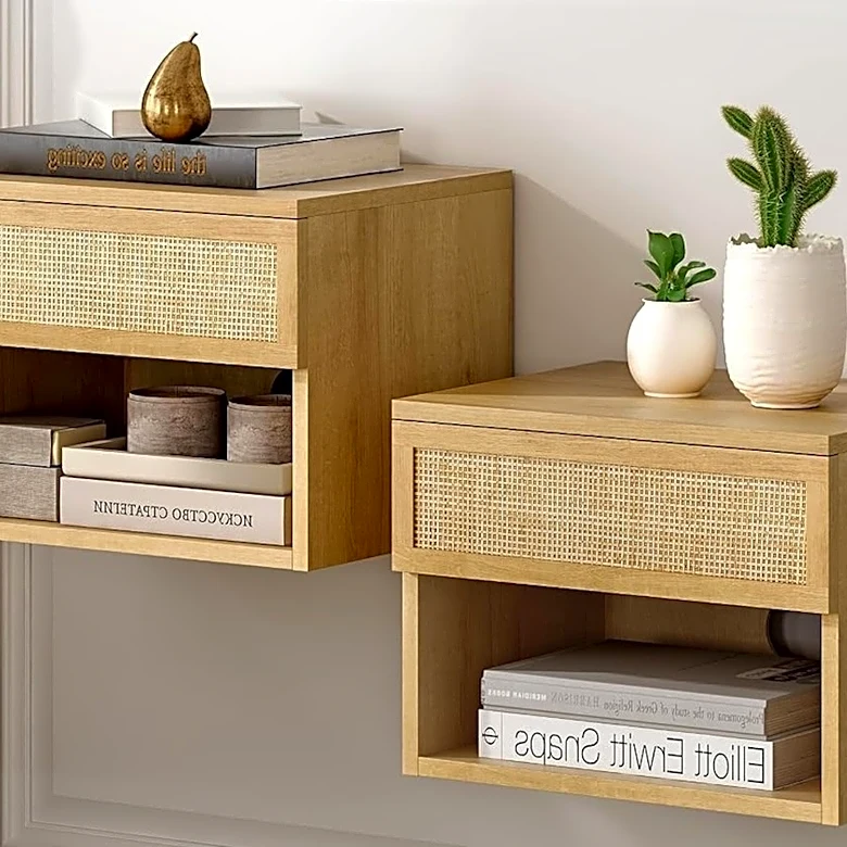 Goodbye Bulky Nightstands: This Designer Dupe From Amazon Will Upgrade Your Small Room