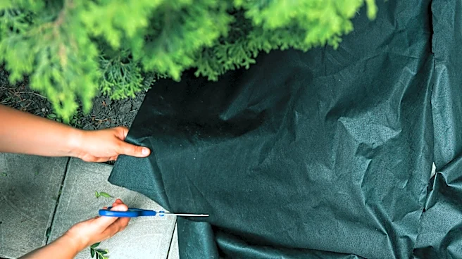 Not Erosion Or Weed Control: A More Creative Way To Use Traditional Landscaping Fabric